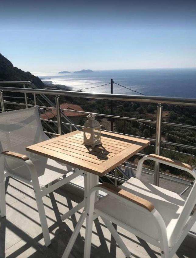 Chrysi'S Ocean View Retreat Villa Kerames Exteriör bild